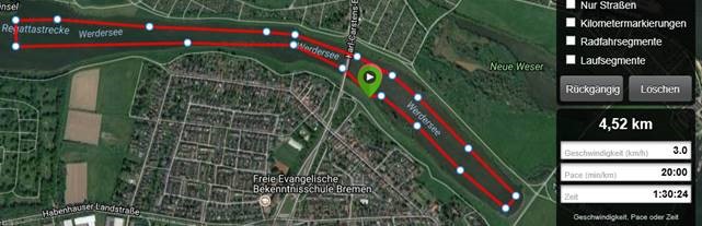 Werdersee 4,52 km