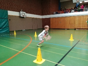 5er-Hop beim Hallensportfest Langen