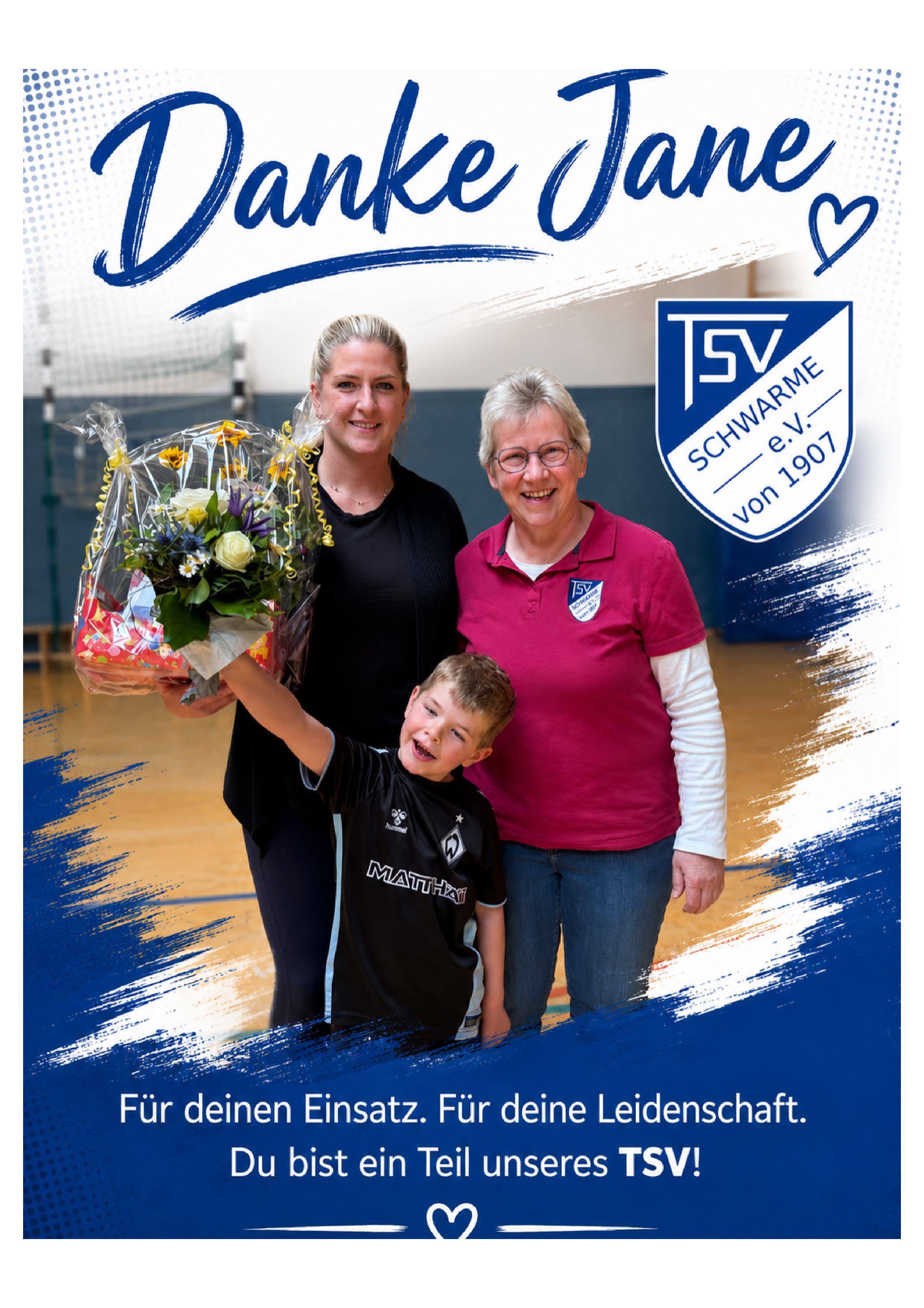Verabschiedung Jane 